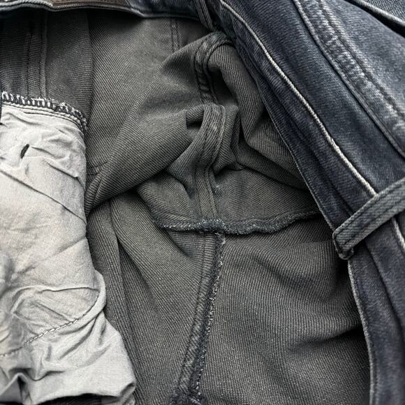 Judy Blue Womens Straight Fit Jeans Size 15/32 Button Fly Stretch Raw Hem - Picture 5 of 12